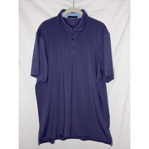 Greyson‎ Polo shirt sz L Purple Performance Stretch Golf Preppy